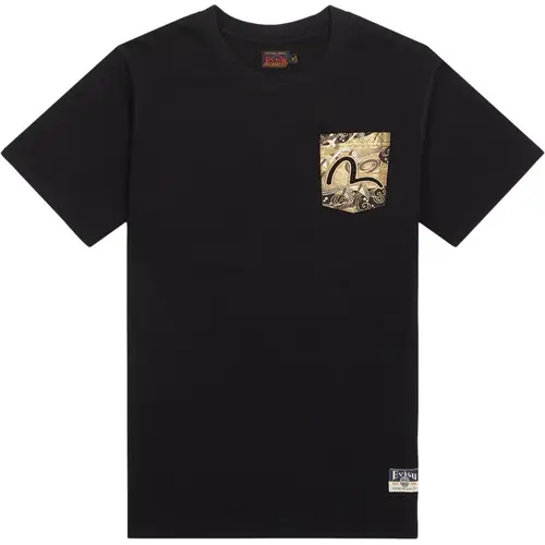 Evisu - Brocade Pocket N Seagull T-Shirt