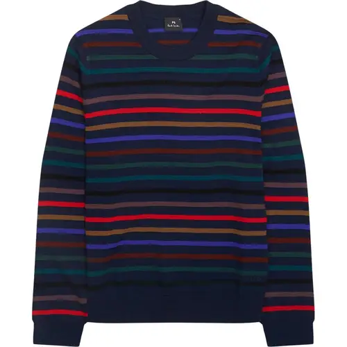 Ps By Paul Smith - Striped Striktrøje