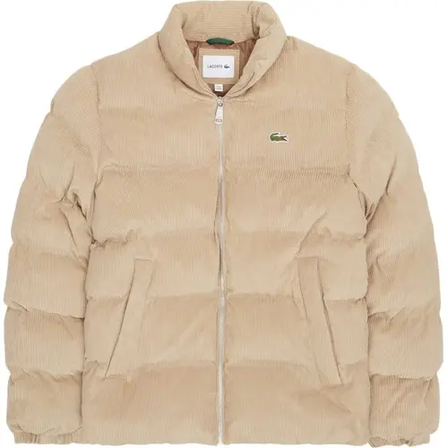 Lacoste - Quilted Corduroy Puffed Jakke