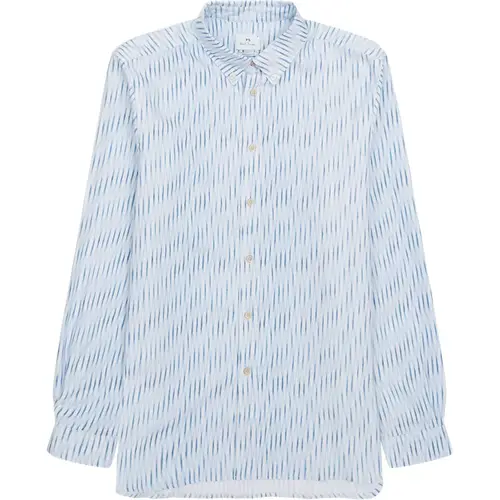 Ps By Paul Smith - 708U-P22281 LS REGULAR FIT BD SHIRT Skjorter