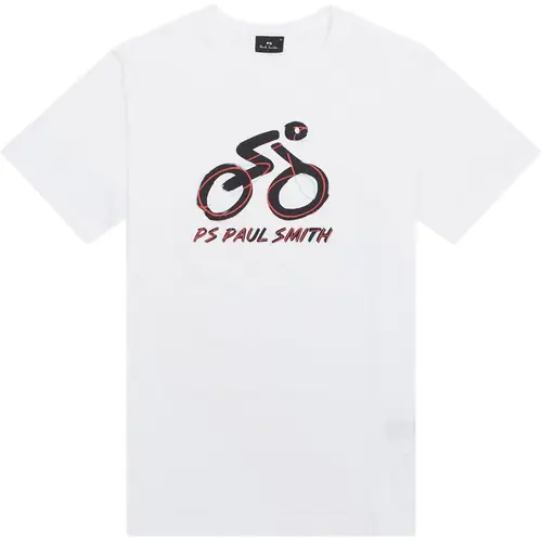 Ps By Paul Smith - 011R-PP4960 REG FIT T SHIRT BIKE T-shirts