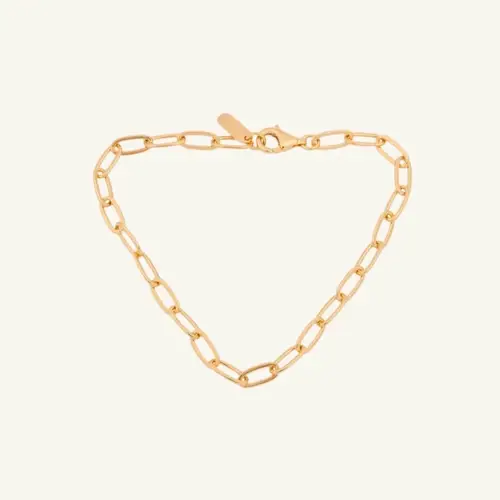 Esther Bracelet golden, armbånd med chunky kæde forgyldt