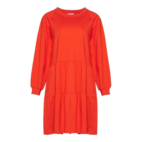 Holly Sweat Dress Red M/L