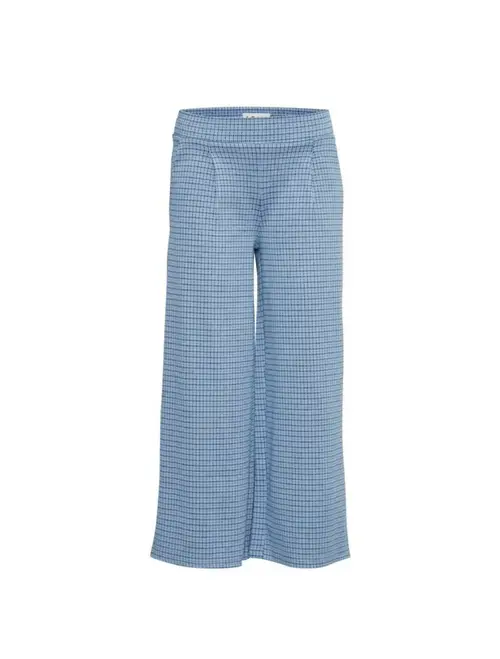 Ihkate Cameleon Cropped Wide Pants Della Robbia Blue XS