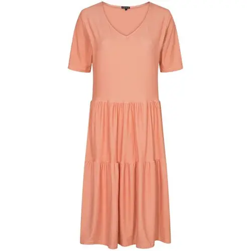 Alma Short Loose Dress Papaya M/L