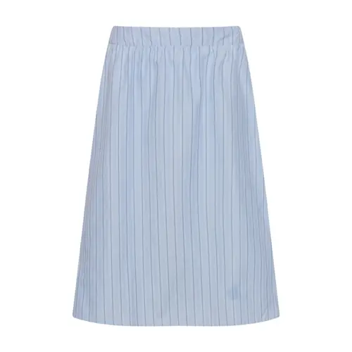 Sally Skirt Light Blue Stripe XS