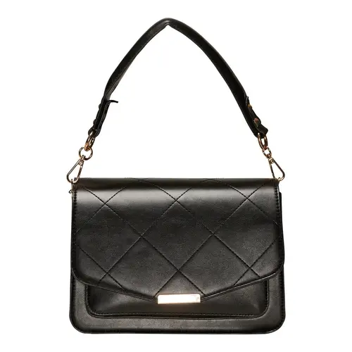 Blanca Multi Compartment Bag Black Leather Look Onesize / 26 x 18 x 10 cm