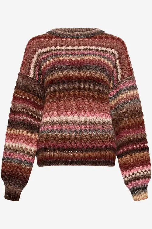 Gio Knit Sweater Rust Mix XS/S