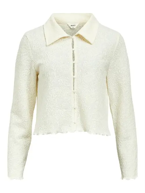 Object - Betty Ls Shirt - Offwhite