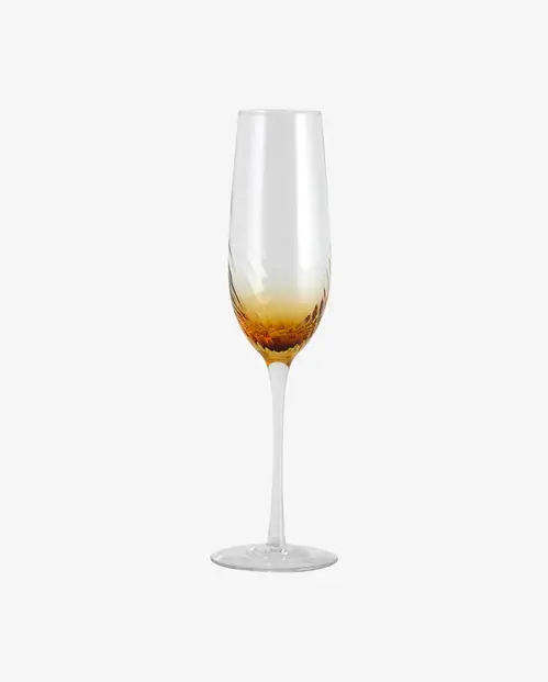 Garo Champagneglas | Sæt af 4 | Rav