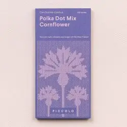 Piccolo Seeds Cornflower Polka Dot Mix - Frø