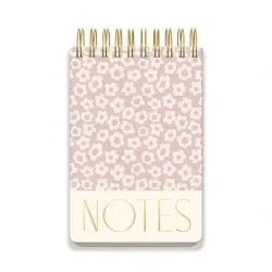 DesignWorks Ink Large Chunky Notepad - Lilac Groovy Floral - Notesblok