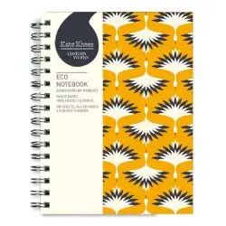 Customworks Spiral Notebook With Subject Tabs Swan On Clouds - Notesbog