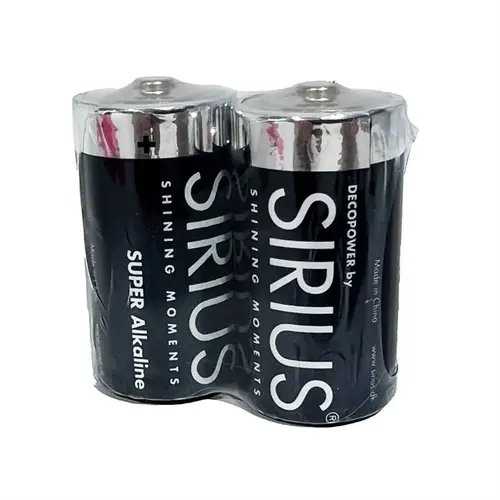 Sirius Decopower LR14 batteri str. C pakke med 2 stk.1,5 volt - Elektronik > Batterier - SIRIUS - Spotshop