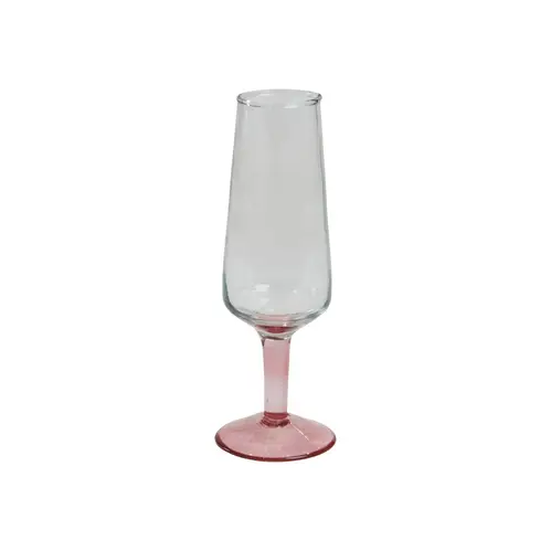 CHAMPAGNEGLAS   ROSA FOD