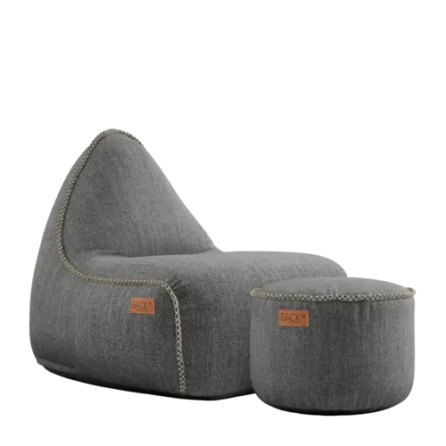 Cobana Lounge Chair & Pouf