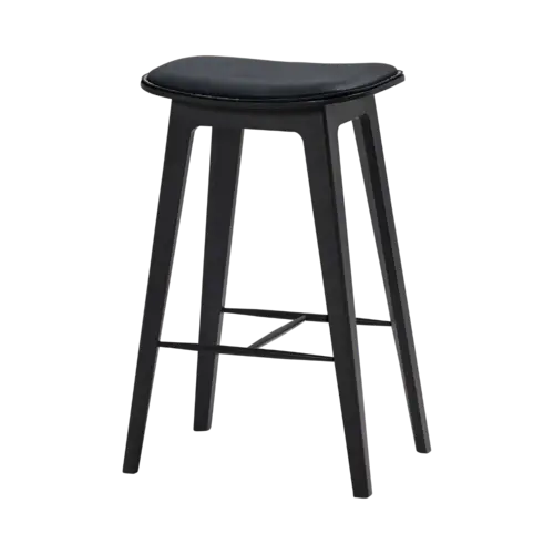 Nordic Bar Stool - Beech with stitches