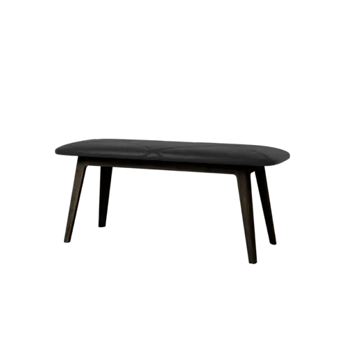 Nordic Bench - Dark Stained Oak