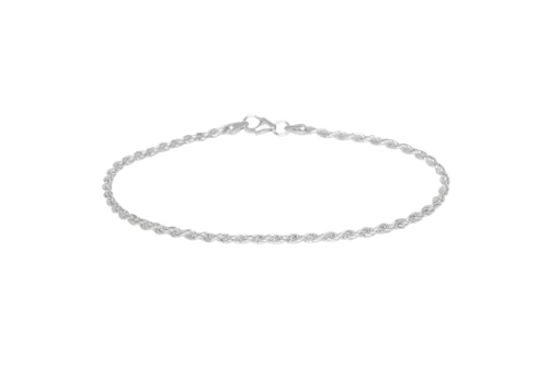 IX Rope Bracelet Silver