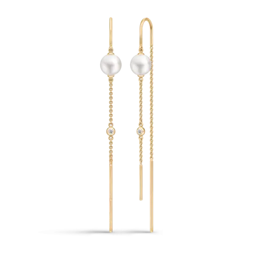 Ariel Earring White Pearl