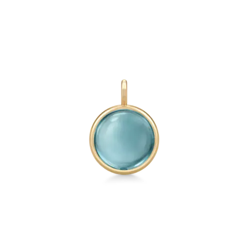 Prime Pendant Aqua Blue Quartz