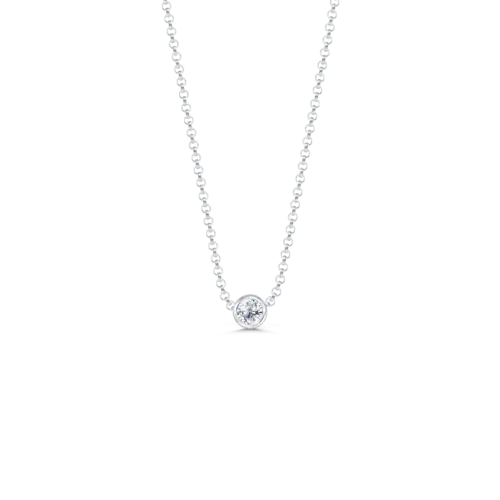 Luster Necklace Top Wesselton Diamond