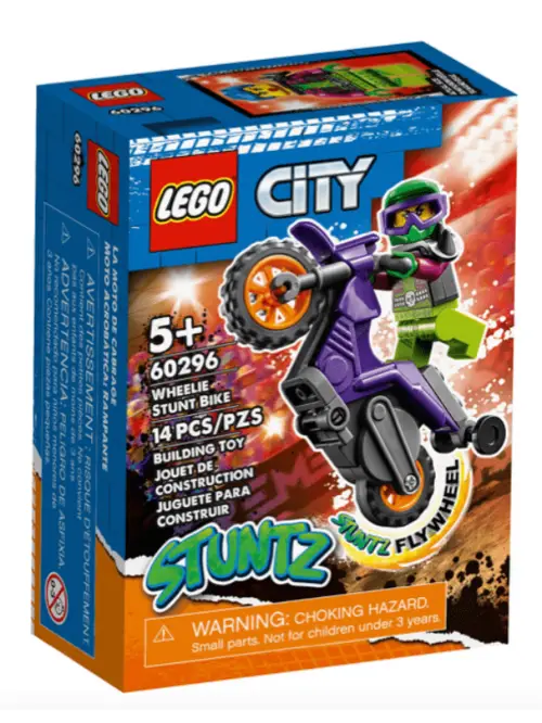 LEGO City Wheelie-Stuntmotorcykel - Lego City - Legekammeraten.dk