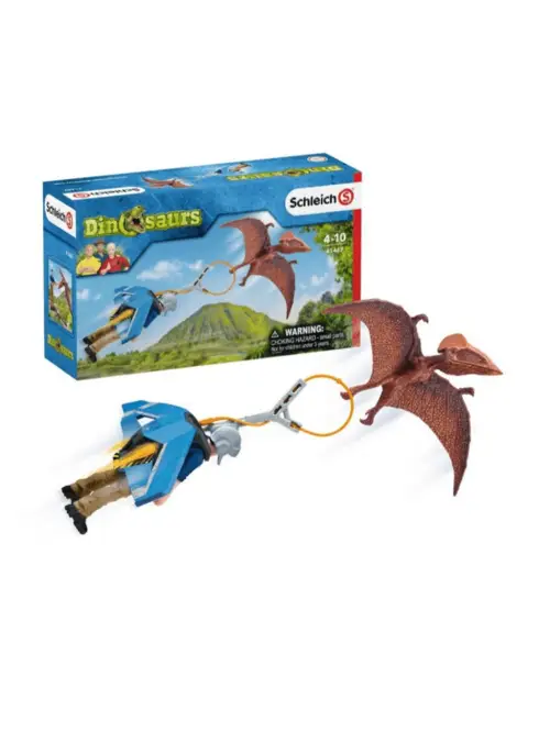 Schleich Dinosaur Jetpack Chase - Legetøj - Legekammeraten.dk