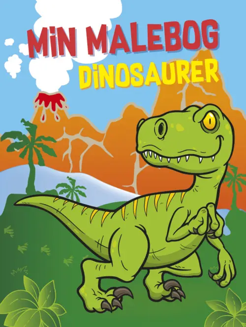 Min Malebog: Dinosaurer - Legekammeraten.dk