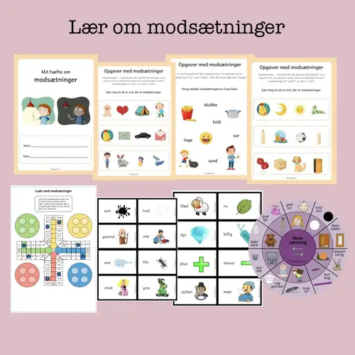 Lær om modsætninger (Print selv)