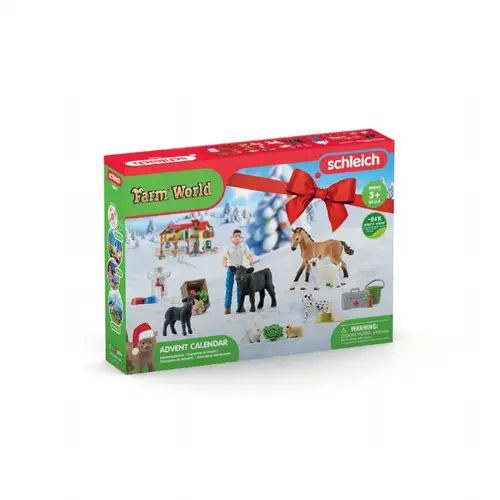 Schleich Julekalender Bondegård