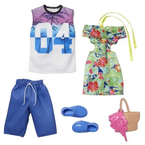 Barbie & Ken Dukke Hawaii Outfit