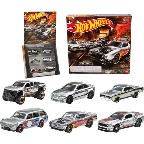 Hot Wheels Biler Zamac 6-pack