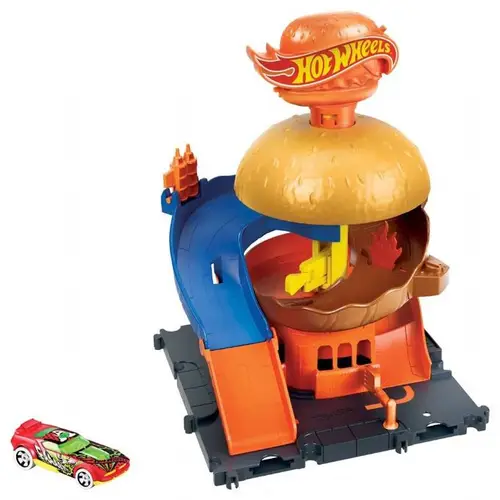 Hot Wheels Burger Drive-Thru Track