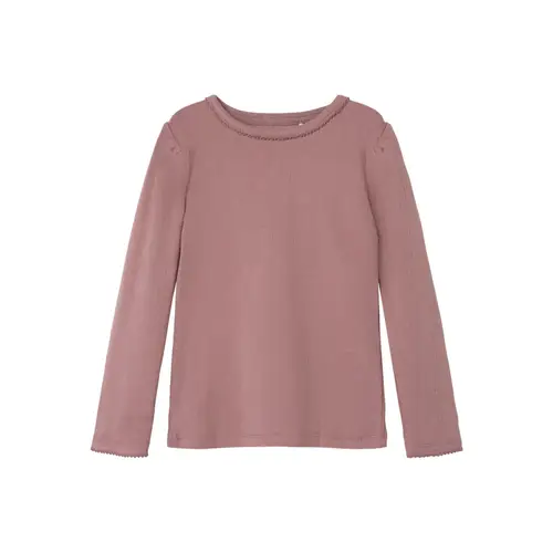 NAME IT Langærmet Bluse Nigella Twilight Mauve