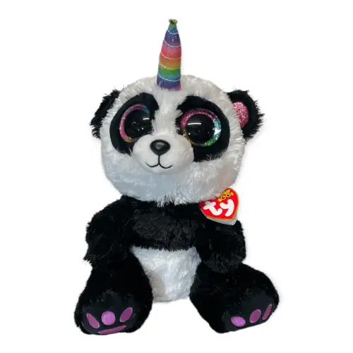 PARIS Panda Med Horn Ty Beanie Boos Medium