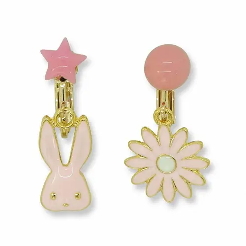 Milk x Soda Clips Øreringe Miffy/Daisy