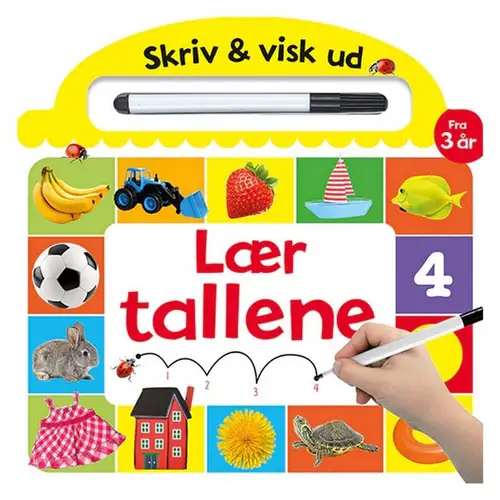 Skriv Og Visk Ud Lær Tallene