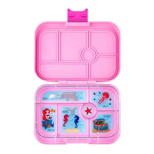 Yumbox Madkasse - Original - 6 rum - Power Pink/Mermaid