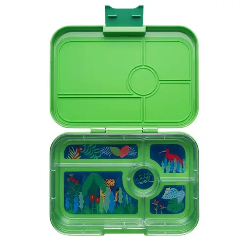 Yumbox Madkasse - Tapas XL - 5 rum - Jurassic Green/Jungle