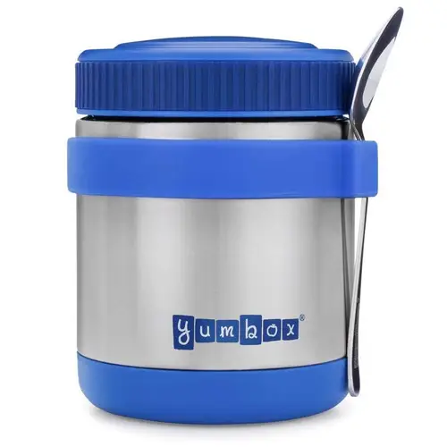 Yumbox Zuppa Termo Madbeholder m. Ske - 415 ml. - Neptune Blue