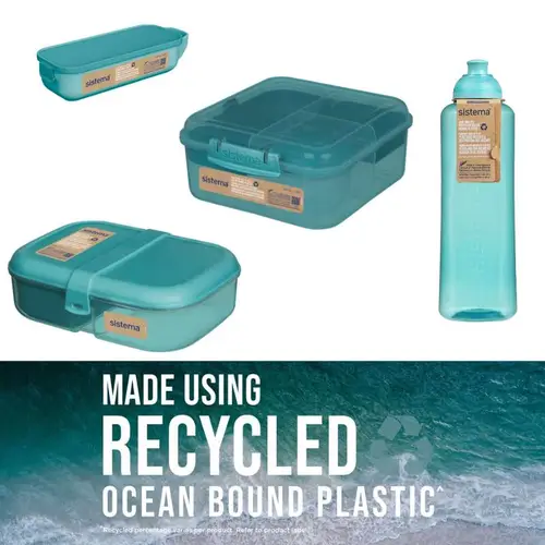 Sistema Ocean Bound Madpakke Sampak 10 - Teal Stone