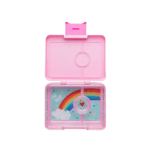 Yumbox Madkasse - Minisnack - 3 rum - Power Pink/Rainbow