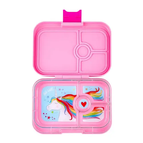 Yumbox Madkasse - Panino - 4 rum - Power Pink/Unicorn