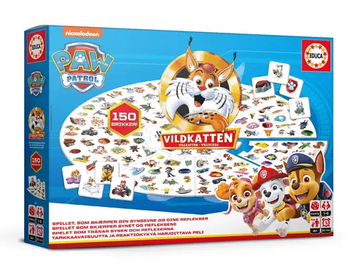 Vildkatten Paw Patrol 150 brikker