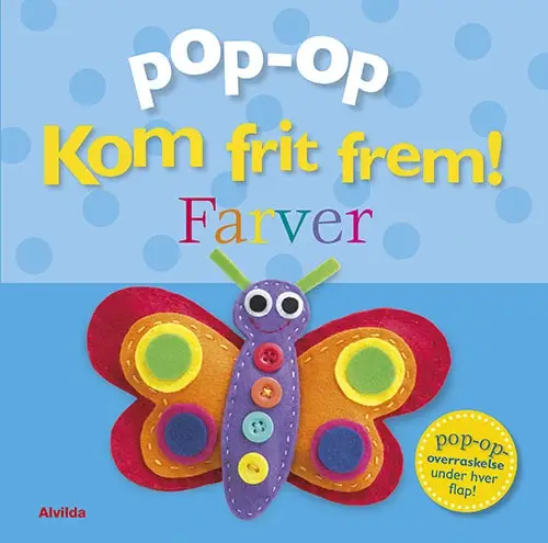 Kom frit frem - Farver (pop op-overraskelse under hver flap)