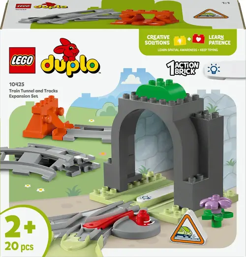 10425 DUPLO Town Togtunnel og spor  udvidelsessæt