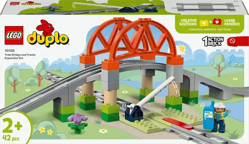 10426 DUPLO Town Togbro og spor  udvidelsessæt