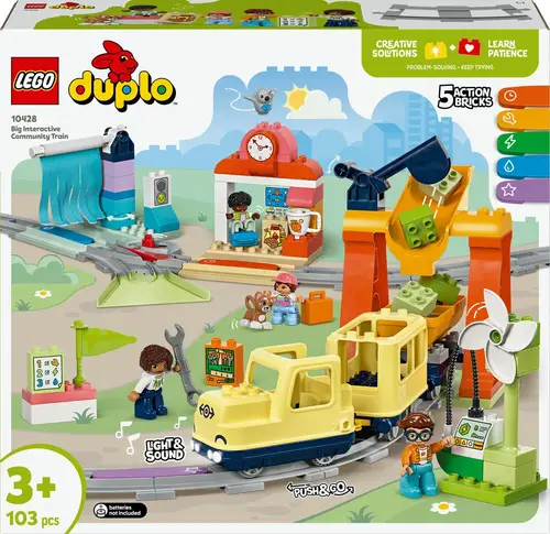 10428 DUPLO Town Stort interaktivt lokalbanetog