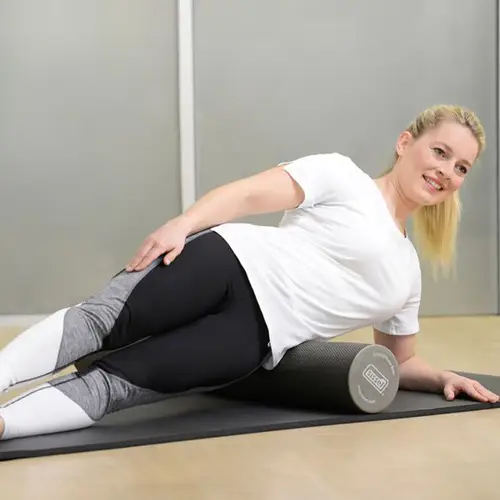 Sissel Foam roller (Medium hård - Antrazit - 90x15 cm)